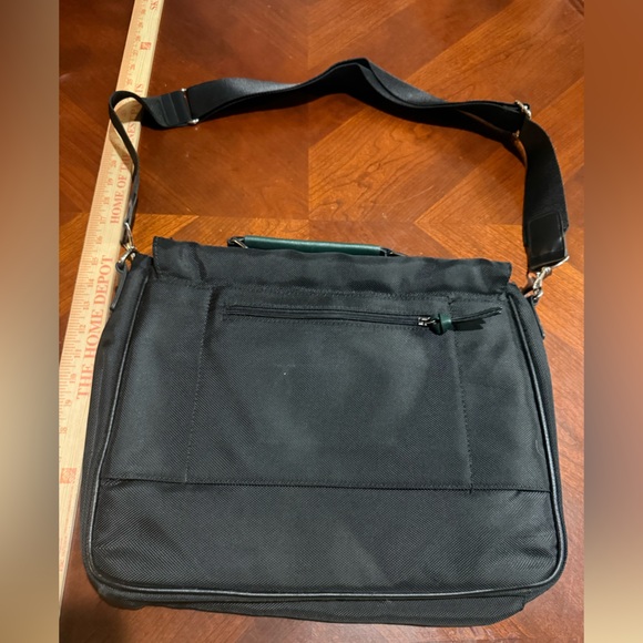 Ted Baker London Black tograin nylon document Messenger Bag - Picture 8 of 11